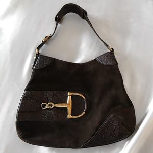 GUCCI GUCCISSIMA Halsey Shoulder Bag